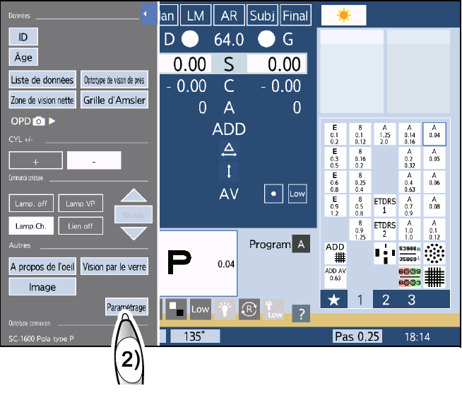RT-6100 side menu